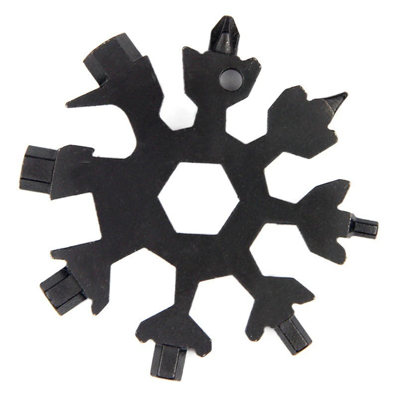 Многофункциональный гаечный ключ для снежинок 18 в 1 EDC торцевой ключ восьмиугольный целевый маленький гаечный ключ портативный Amazon взрывы