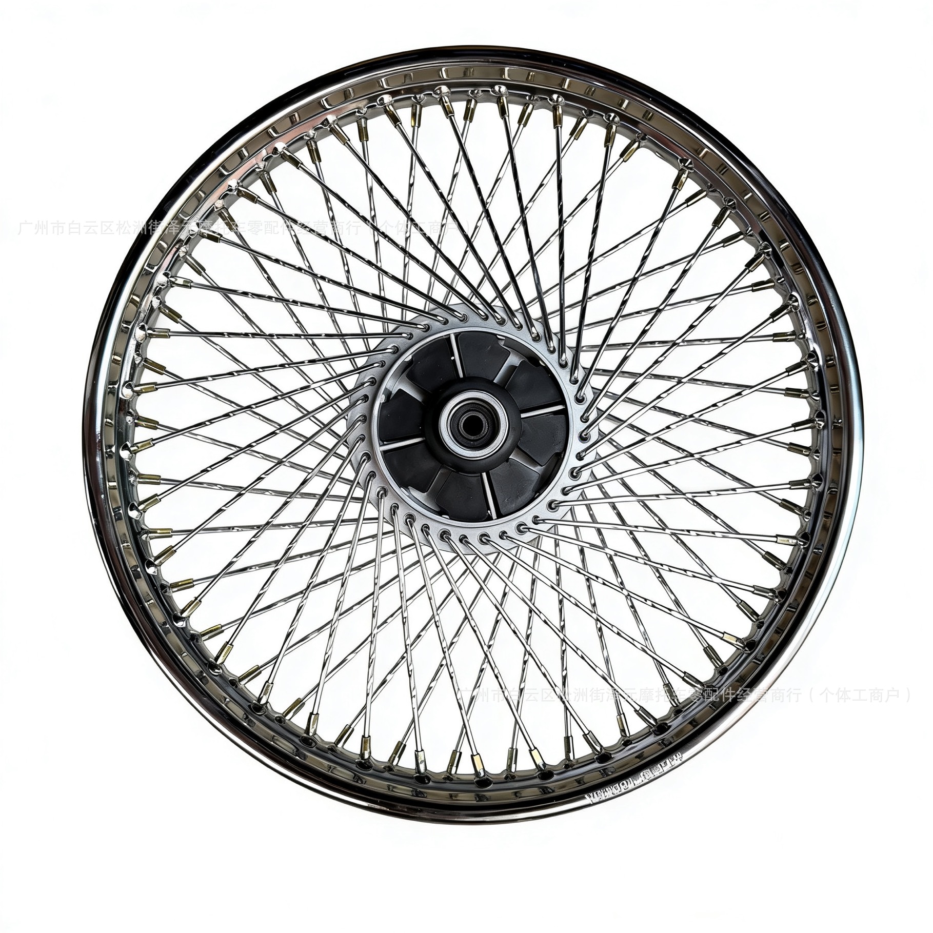 Ax100 Motorcycle Front and Rear Rims with 72 Holes, Encrypted Commuter Model, Jincheng Ax100 Single-Line Motorcycle Wheel Hub