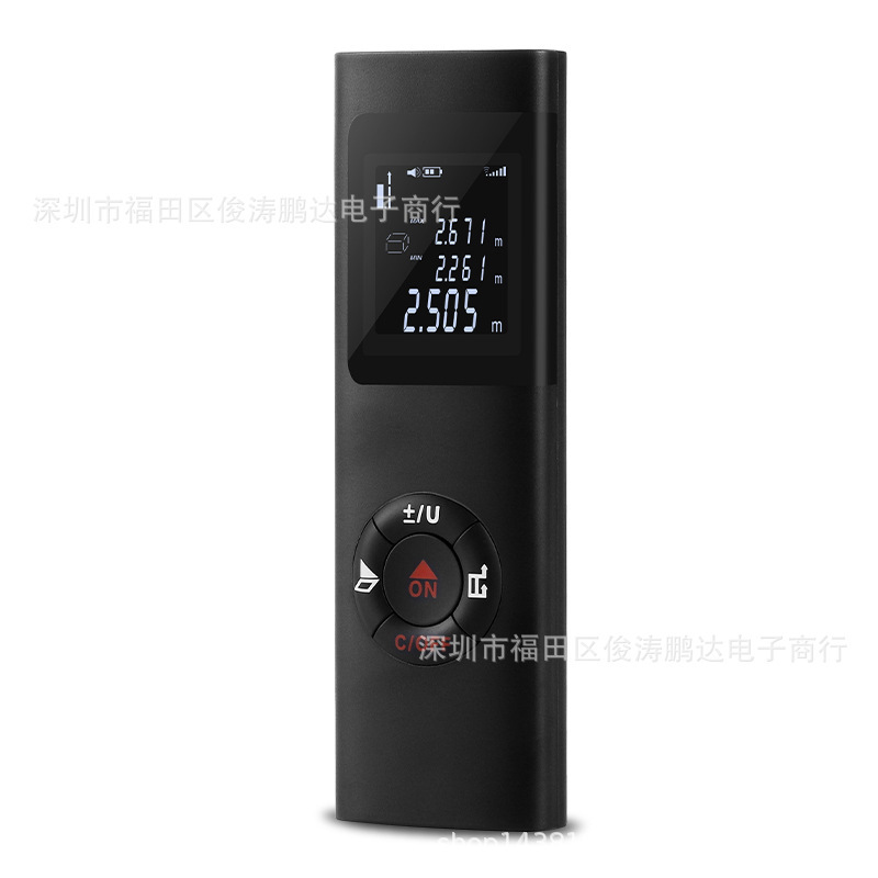 红外线测距仪充电式迷你激光手持距离测量仪电子激光尺 防尘防水