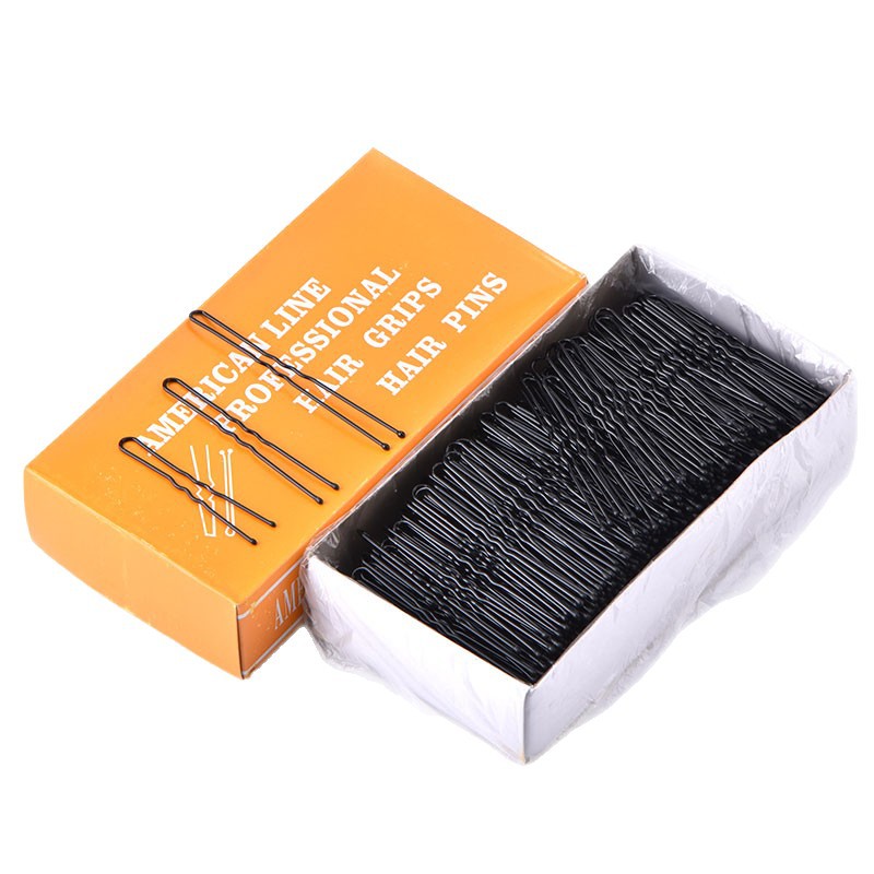 Nueva belleza de maquillaje negro pequeño clip bola cabeza fija joyas populares clip para el cabello anillo para el cabello banda para el cabello image 5
