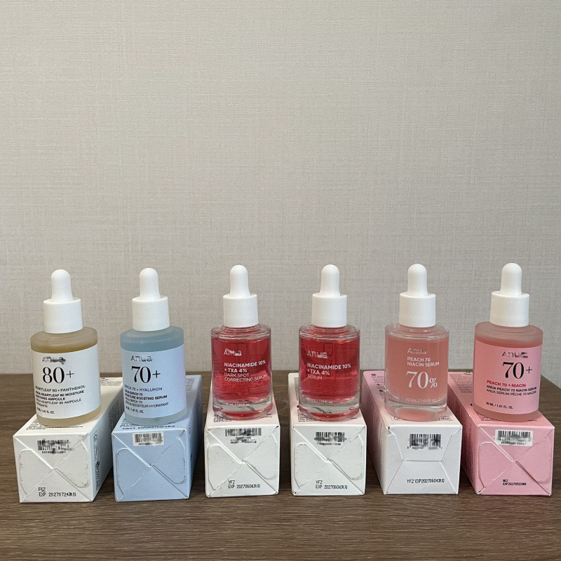 Anua桃子70%烟酰胺血清精华液爽肤水精华30ml白桦树80％烟酰胺精|undefined