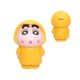 Oversized Raincoat Bixin Small New Piggy Bank Cute Cartoon Hand-made Model Toy Animation Doll Desktop Pendulum XK