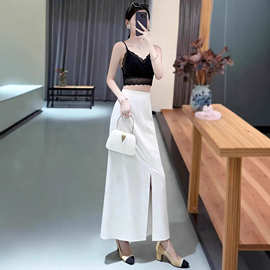 人丝提花梅兰竹菊四君子半裙复古新中式国风古典素雅氛围感半身裙