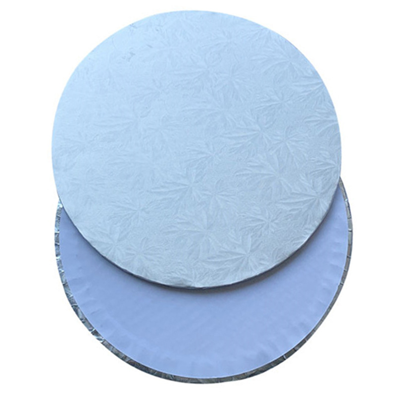 圆形各色印刷蛋糕底托6mm包边瓦楞纸蛋糕垫蛋糕托盘cake board