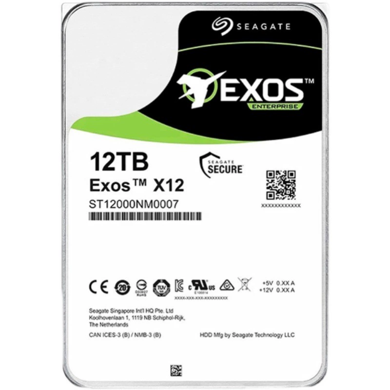 ST12000NM0007 12Т Хелиум Galaxy Enterprise-Класс NAS Механический жесткий диск