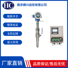 在線安裝電磁流量計插入式傳感器大口徑分體式電遠傳污水排放