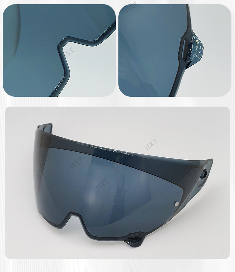 Helmet Lenses Are Compatible with Ruroc Atlas3.04.0, Windproof, Sandproof, Waterproof, and Color-Changing, Suitable for Day and Night Use, Helmet Accessories