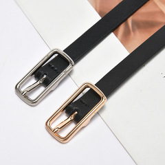 Women's Han-style Fashion Belt Chain, Small Champs-style Metal Waist Chain Decor for Dresses, Suit Ins Leather Thin Waist Belt