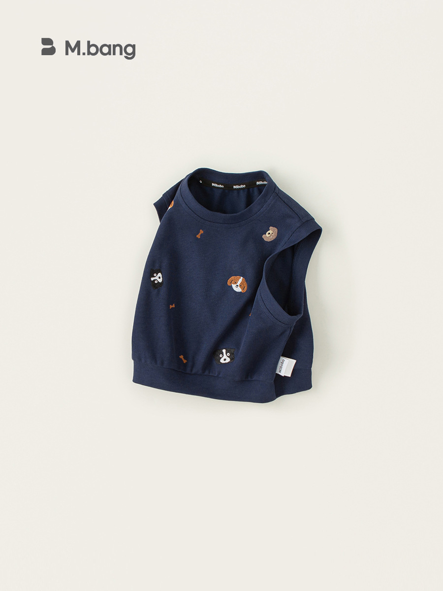 Youbao ropa para niños chaleco de punto para niños primavera nuevo chaleco para niños suelto suéter de primavera salvaje