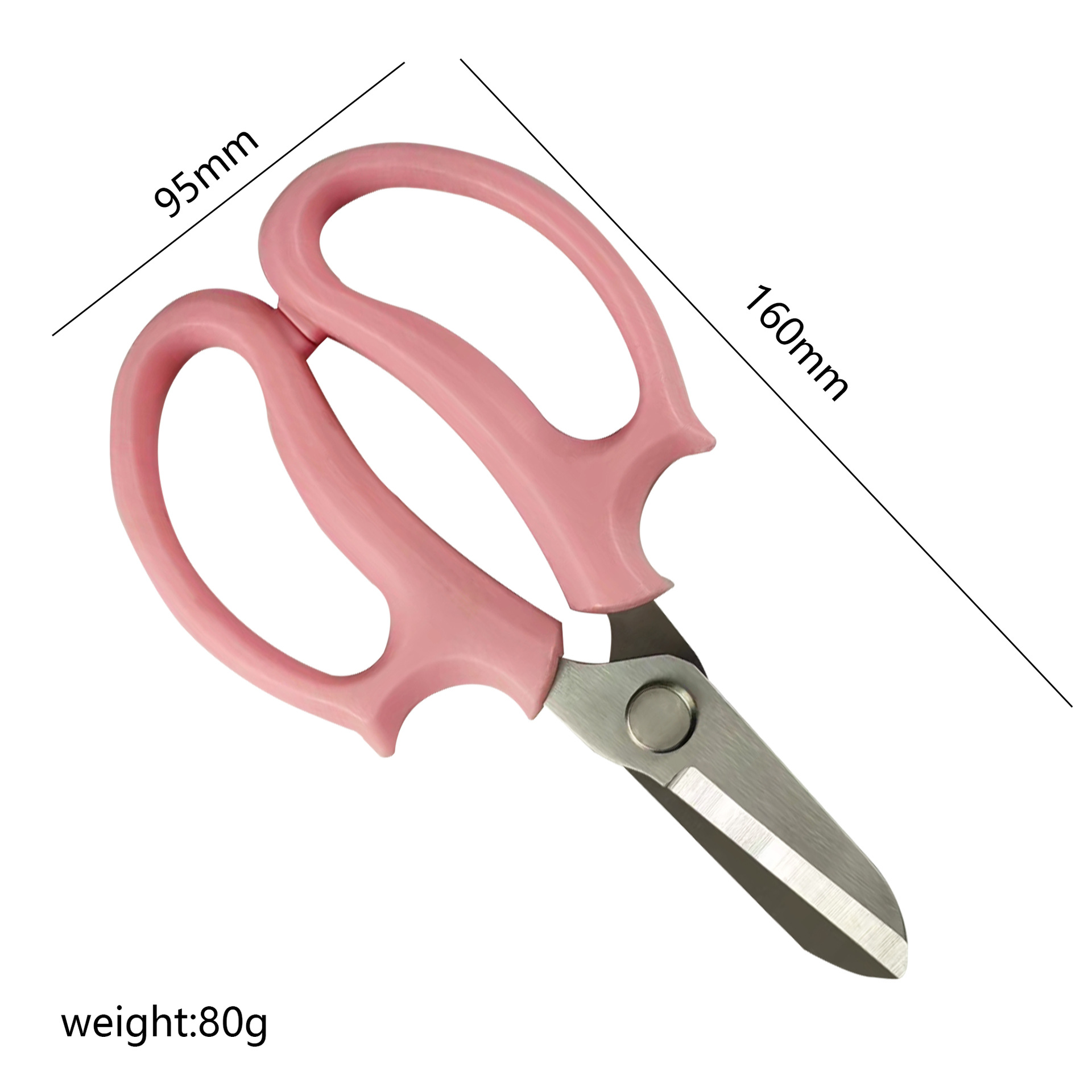 Tijeras de reparación de plántulas de frutas en stock Tijeras de brotes de hojas de acero inoxidable Tijeras de podar árboles frutales Tijeras de jardinería de ramas gruesas