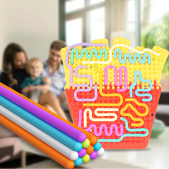 Amazon 新しい感覚シリコーン減圧ボード DIY 特殊形状感覚活動ボード子供の知育玩具卸売