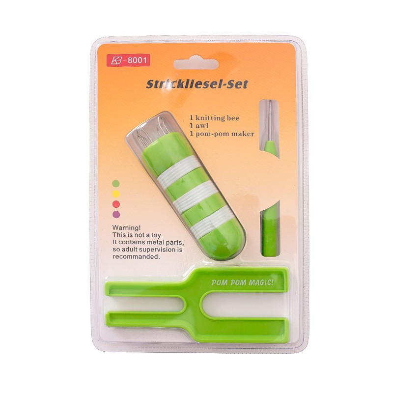 小蜜蜂DIY蓬蓬球毛线编绳工具POM毛球器 编绳器毛绒球制作器套装