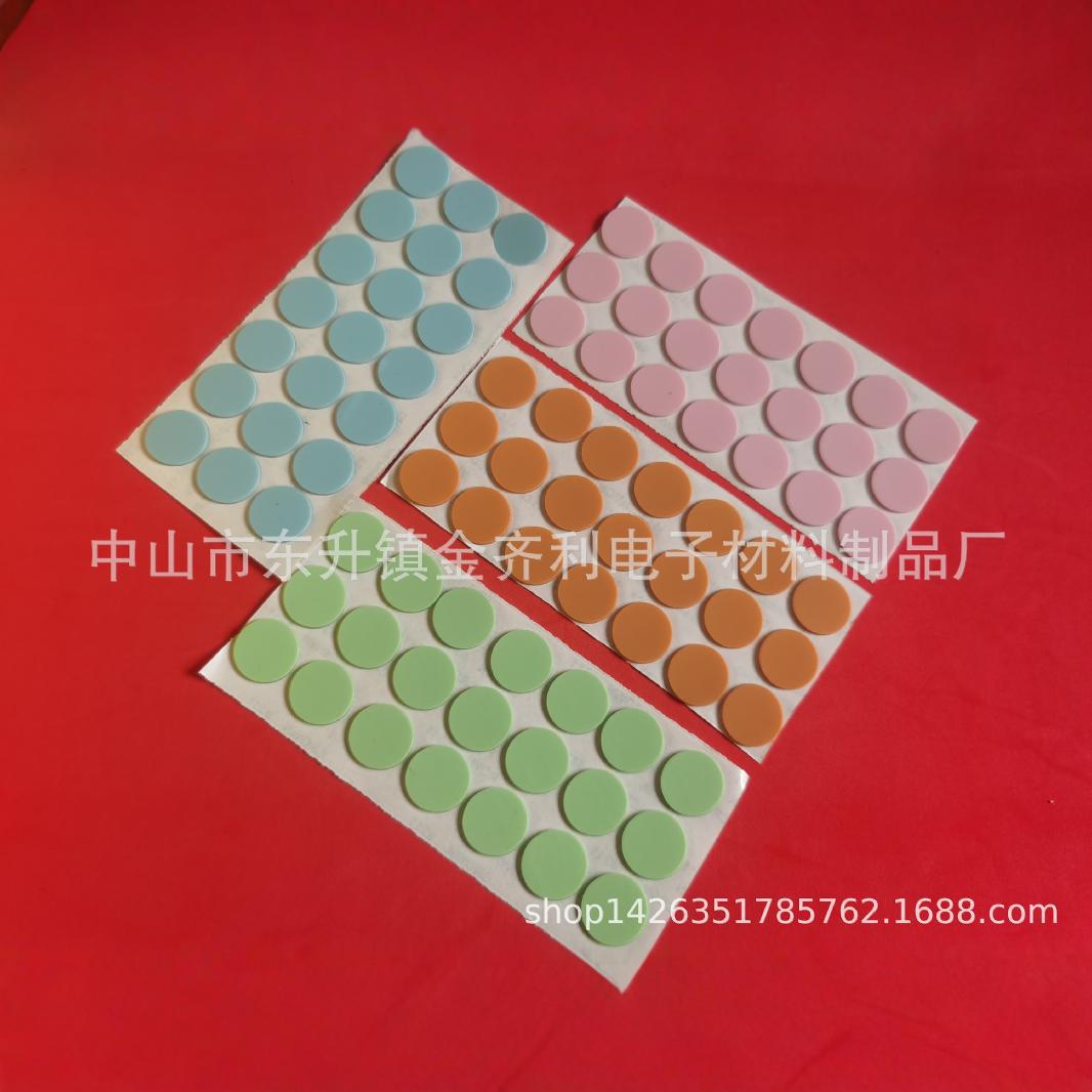 专业生产彩色环保硅胶 防水垫 背胶硅胶脚垫  食品级硅胶垫圈