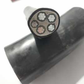 低压铝芯电缆厂家YJLV 3*16+2*10平方架空5芯电缆线 户外三相铝线