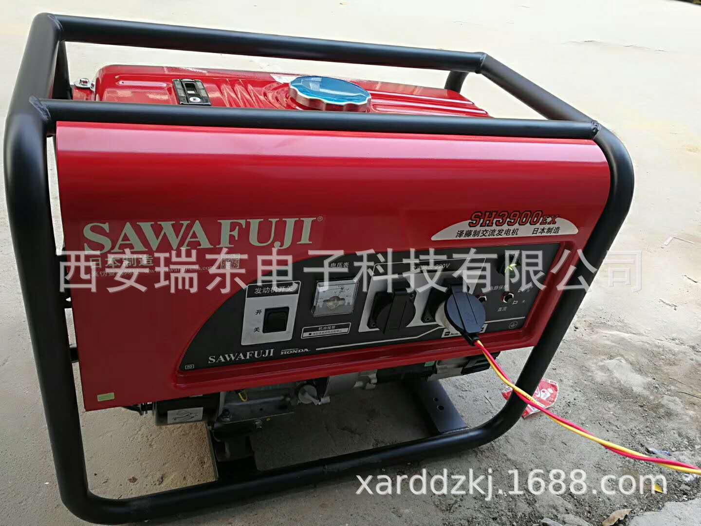 日本泽藤汽油发电机 3KW单相手启动SH3900EX