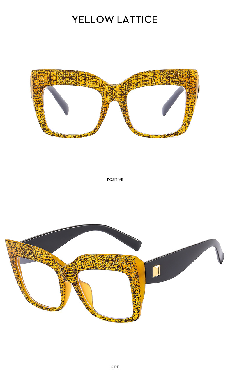 50g Weight Full Frame Glasses Structure Glasses Classification Ac, UV400 Protection Lens Material Square Glasses Style Street Occasion Solid Color Pattern Women'S Gender Exaggerated Style Exaggerated Solid Color Ac UV400 Protection Square Full Frame Women's Sunglasses 12