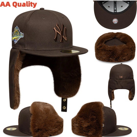 New Era New York Yankees 59FIFTY Dogear Cap Brown