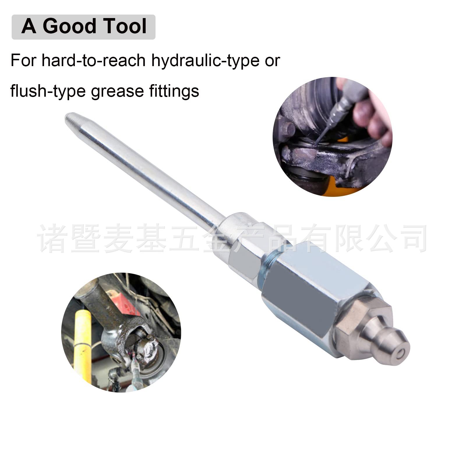 Aguja boquilla de inyección de aceite boquilla de grasa pistola de grasa adaptador de inyección de aceite acoplador accesorios boquilla puntiaguda