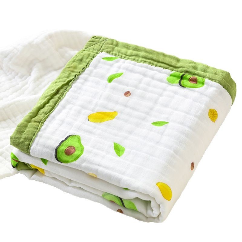 Toallas de gaza para bebés de seis capas de espuma de alta densidad para niños, toallas de baño para bebés, toallas de almuerzo para niños image 6