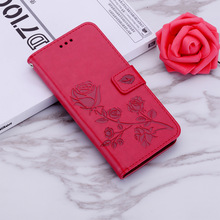 玫瑰压纹皮套手机防摔保护皮套 TU+TPU 五色可选适用于多款手机