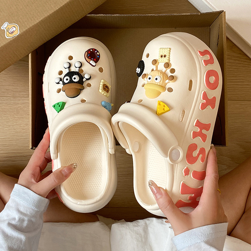 Women's Summer New Cute Thick-Soled Height-Increasing Outdoor Clog Eva Lightweight Non-Slip Slippers for Women Wholesale