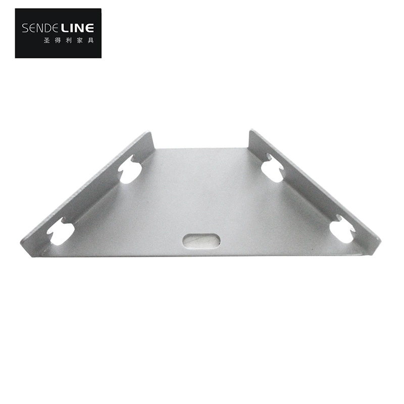 Furniture bed board connection assembly, soft bed connection accessories, iron hardware accessories