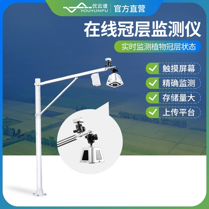 Монитор навеса Онлайн Монитор навеса Монитор навеса растений Монитор навеса оборудование для мониторинга навеса