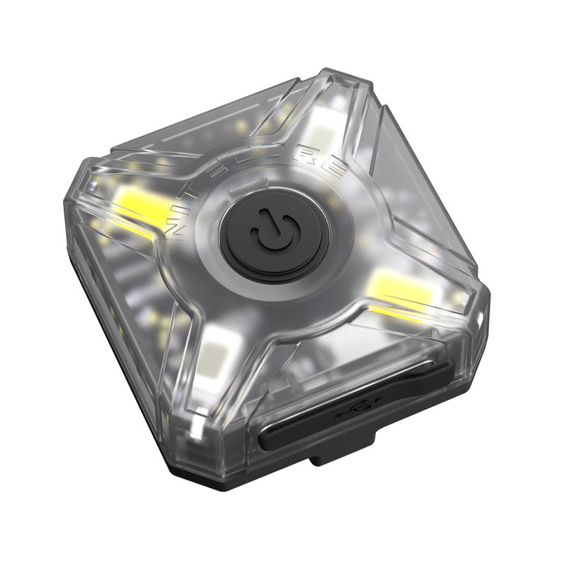 SZSW2720 Miniature Warning Light, LED Multi-Light Source Positioning Signal Light, for Outdoor Helmets, Bicycles, Motorcycles, and Night Riding