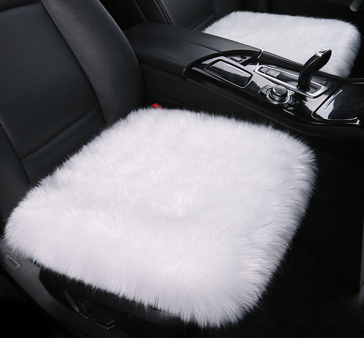智贝详情图_30冬季汽车羊毛绒坐垫无靠背座垫长毛座垫女毛垫加
