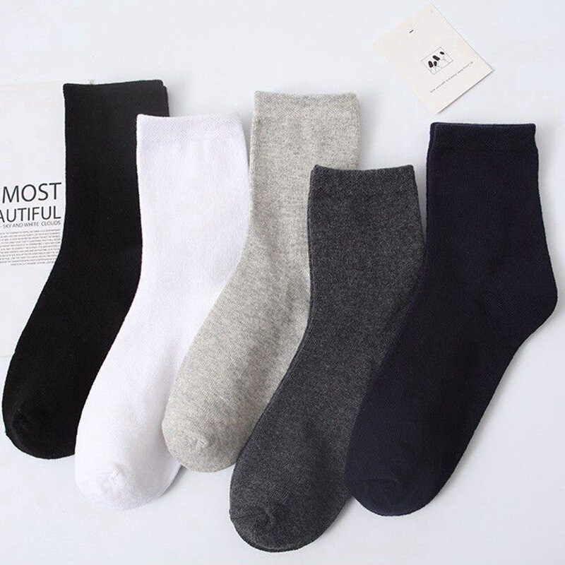 Men's 44-48 Plus Size Pure Color Mid-Calf Socks Widened Extra Large Casual Four-Season Cotton Socks Can Be Worn Cross-Border Wholesale Men's 44-48 Plus Size Pure Color Mid-Calf Socks Widened Extra Large Casual Four-Season Cotton Socks Can Be Worn Cross-Border Wholesale