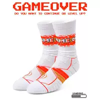 GAMEOVER Баскетбольные носки Длинная трубка Реальный полотенцесушитель Спортивные носки утолщенные средние трубки элитные буквы нескользящие и дышащие