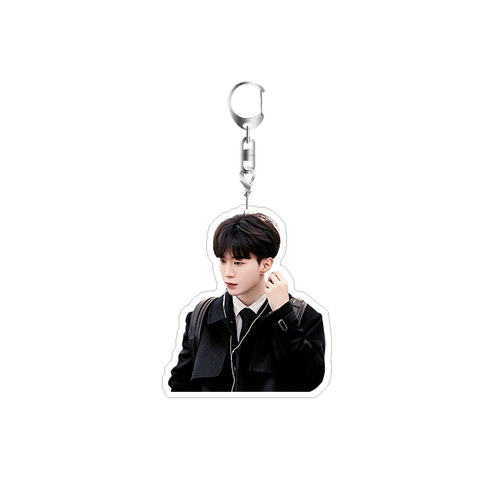 Fan Chengcheng Acrylic Double-Sided Layered School Bag Hook Gift Celebrity Merchandise Fan Gift Birthday Gift Wholesale