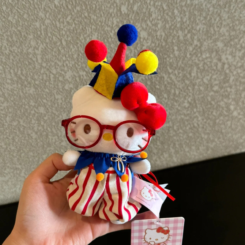 正版经典KT凯蒂猫背包包挂件卡通可爱hellokitty钥匙扣毛绒玩偶女|undefined