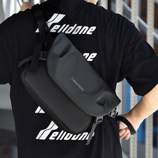 CALOTIY KIONE Cycling Shoulder Bag Men's Bag Trendy Brand Crossbody Bag Casual Messenger Bag Tooling