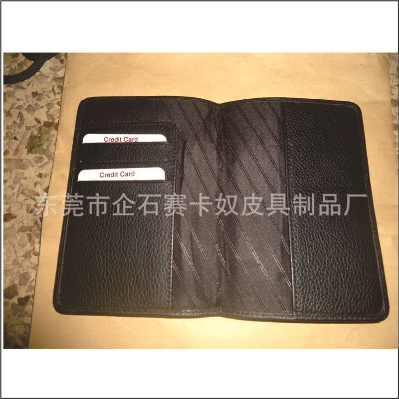 メーカーは短い本物の牛革パスポートを提供しています。|undefined