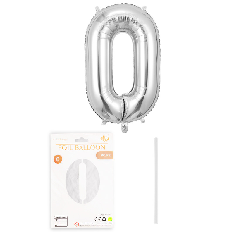 Película de aluminio de 16 pulgadas globo digital tapa dura papel de embalaje independiente tarjeta bola de papel de aluminio decoración de fiesta de cumpleaños al por mayor
