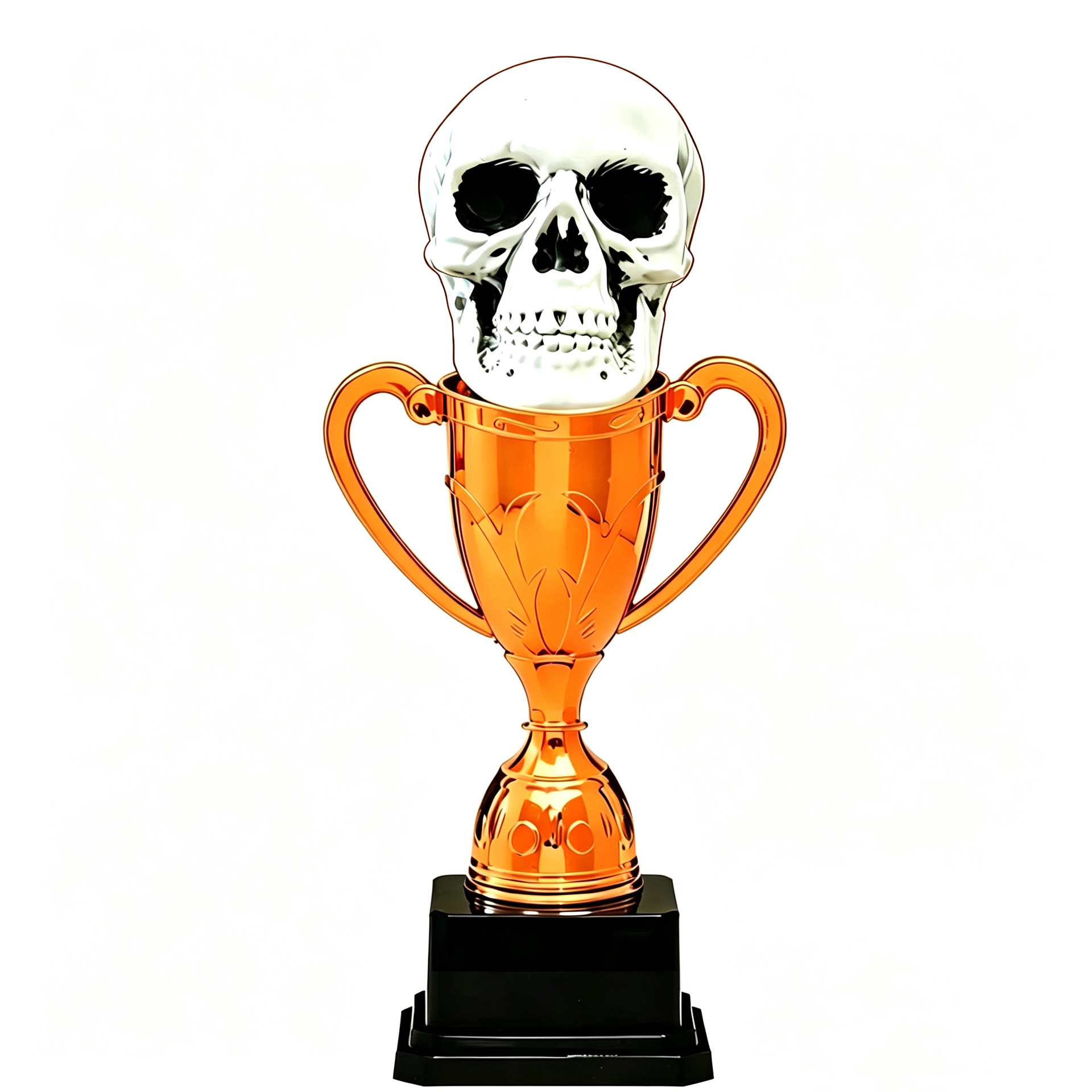 Halloween Skull Trofeo creativo Skull Simulation cross-border divertida fiesta en línea accesorios adornos fábricas directas