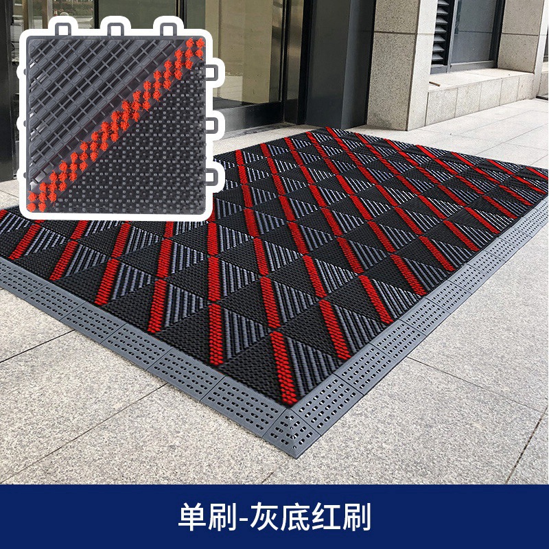 업그레이드된 암호화된 단일 브러시(회색 배경에 빨간색 브러시)