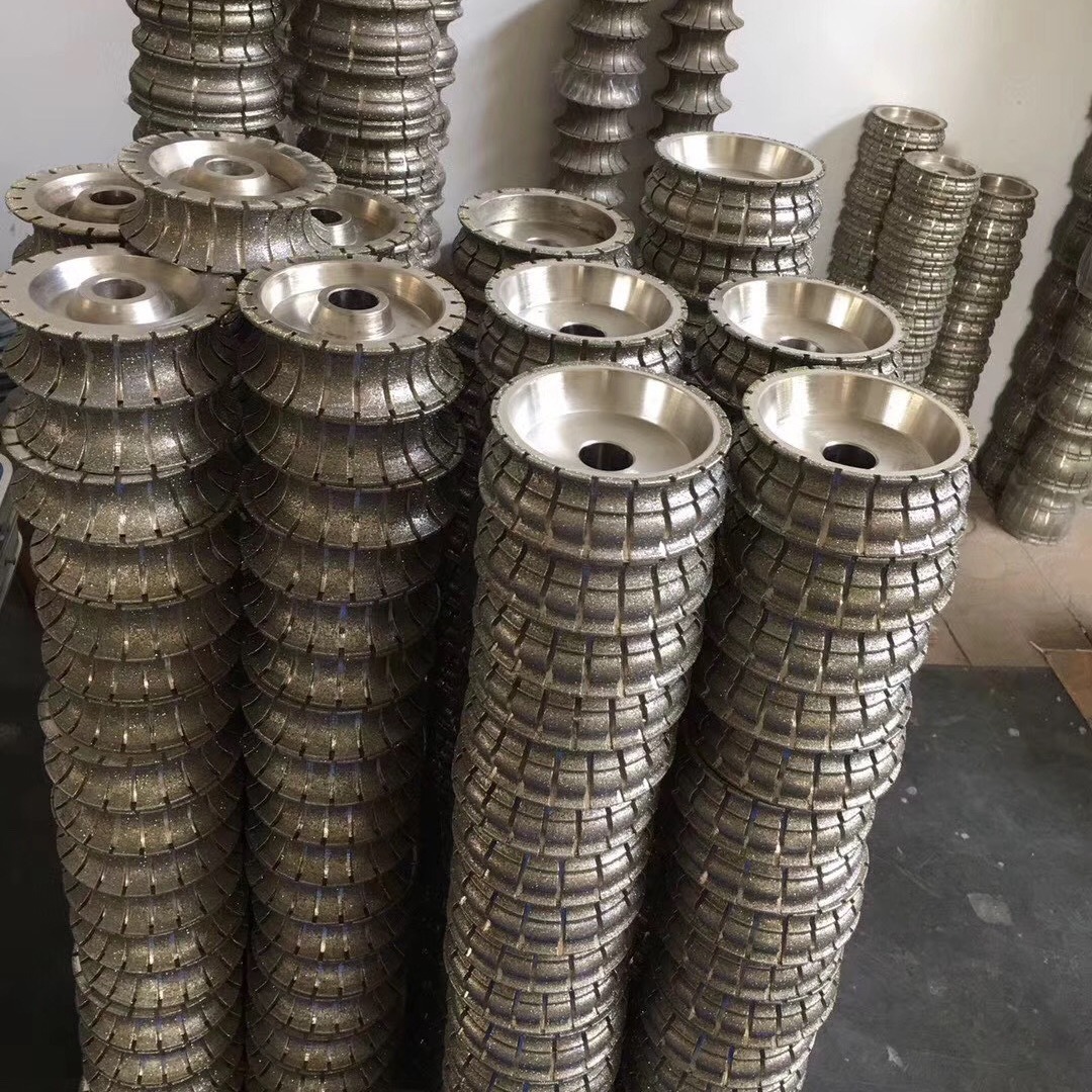 厂家直销 打磨加工大理石电镀金刚石砂轮 支持非标异形