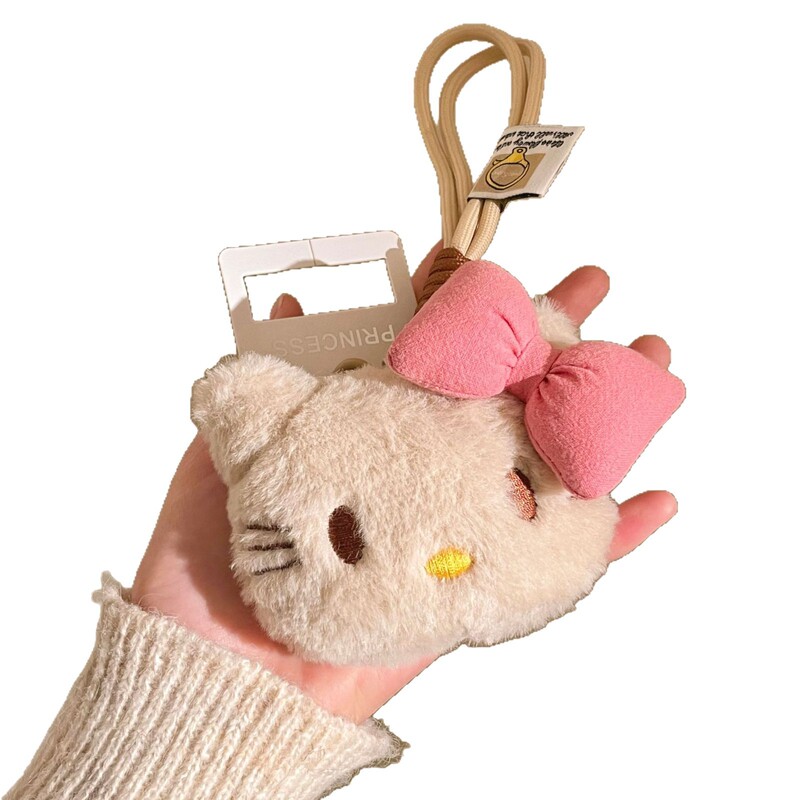 新しいかわいい漫画ぬいぐるみ kt 猫ペンダント人形スクールバッグペンダントブティックアクセサリーキーホルダーペンダント卸売|undefined