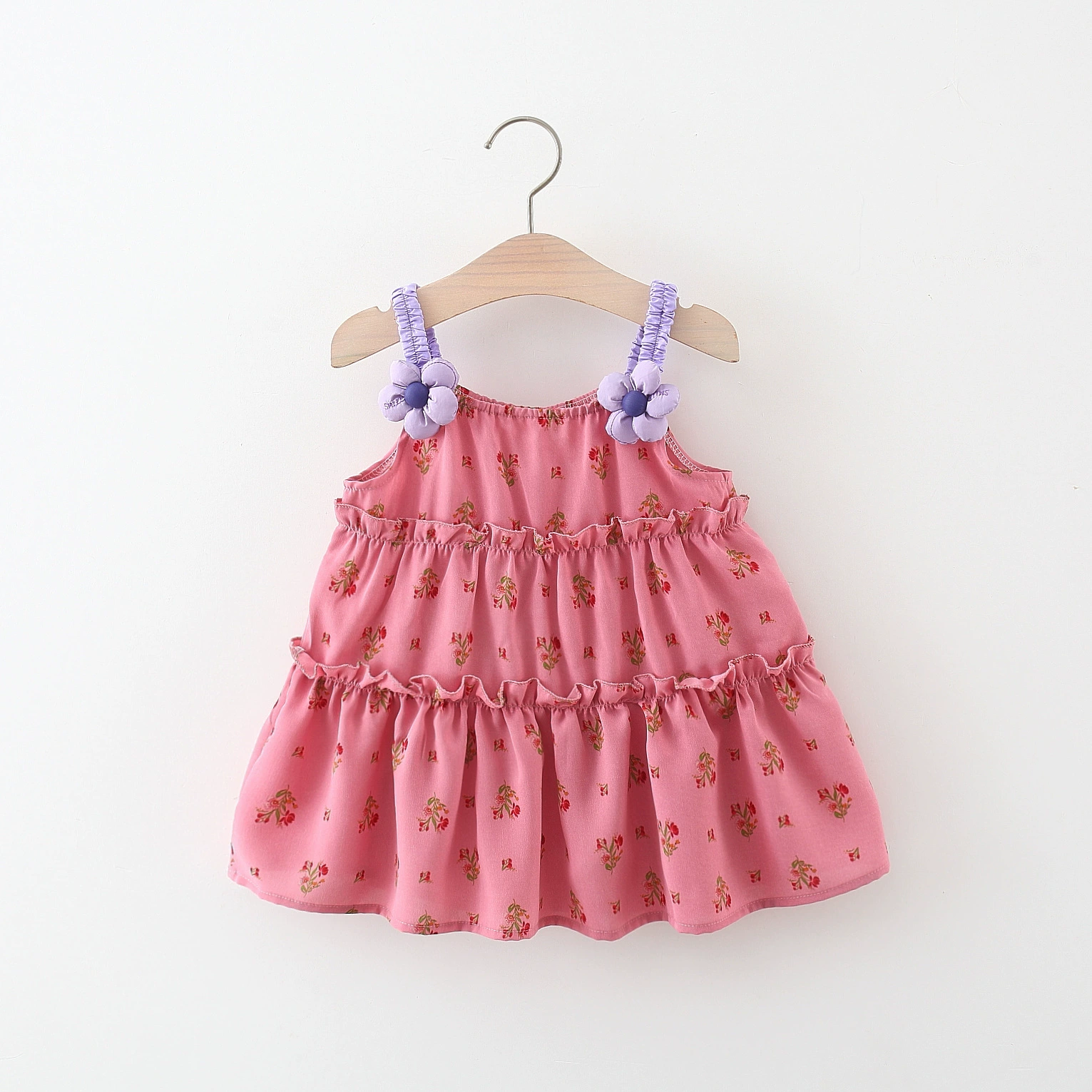 Summer dress flower-shaped, wholesale, 2024 years, Korean style, flowered