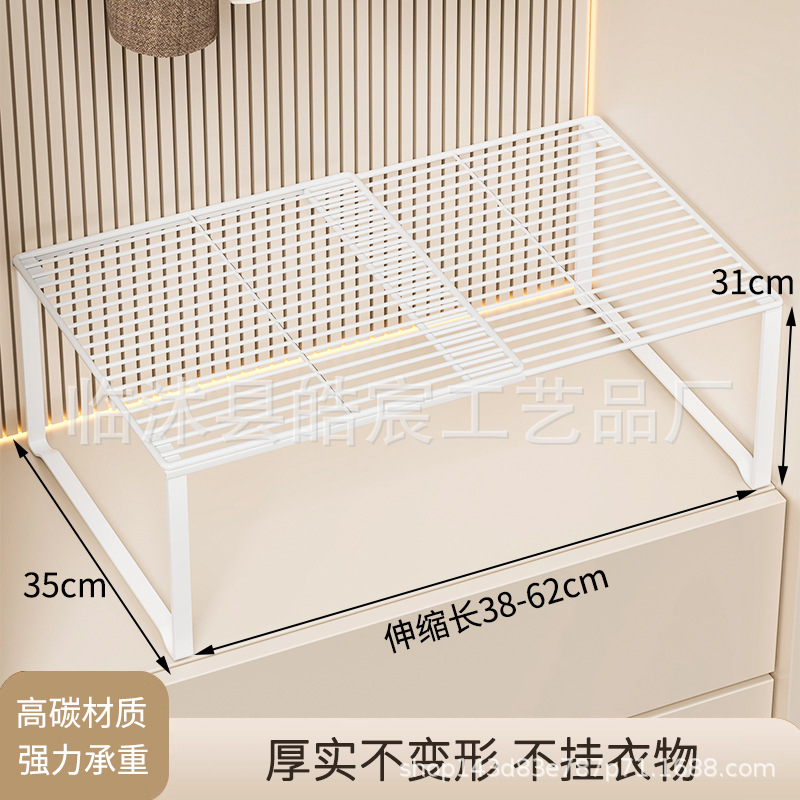 Armario, partición en capas, almacenamiento de artefactos, armario, estante retráctil en el armario