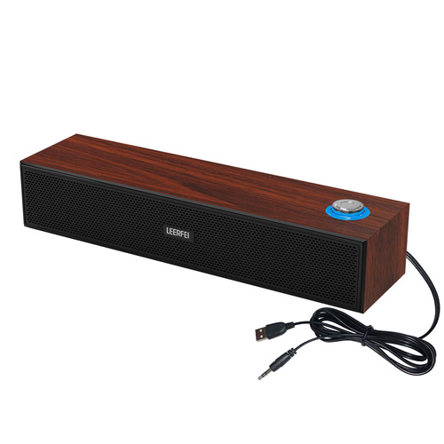 Retro wooden Bluetooth speaker dual speaker speaker subwoofer mobile phone card computer wired strip small audio factory