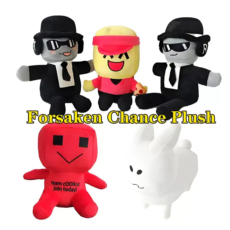 跨境新品forsaken chance plush被遗忘的机会游戏周边毛绒玩具