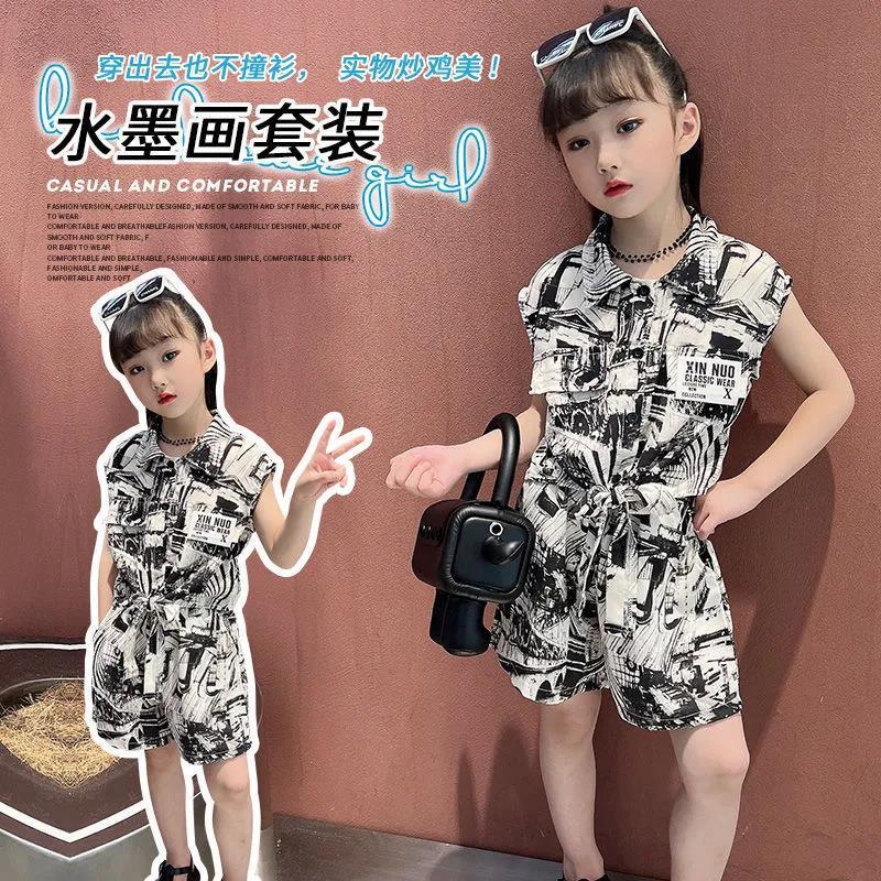 Summer shiffon children's set