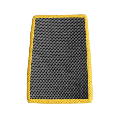 mesh car wash gloves, car, Car cleaning tools - hollowed-out-clay-surface-grid-point-clay-grinding-gloves-in-lemon-yellow