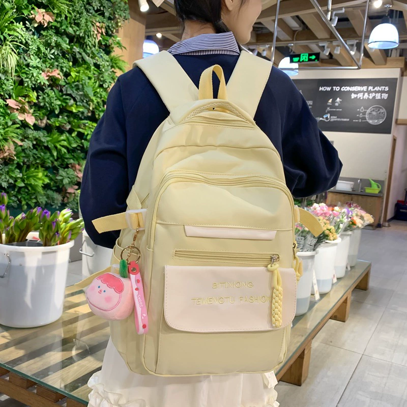 School bag, universal Japanese shoulder bag, backpack, for secondary school, Korean style