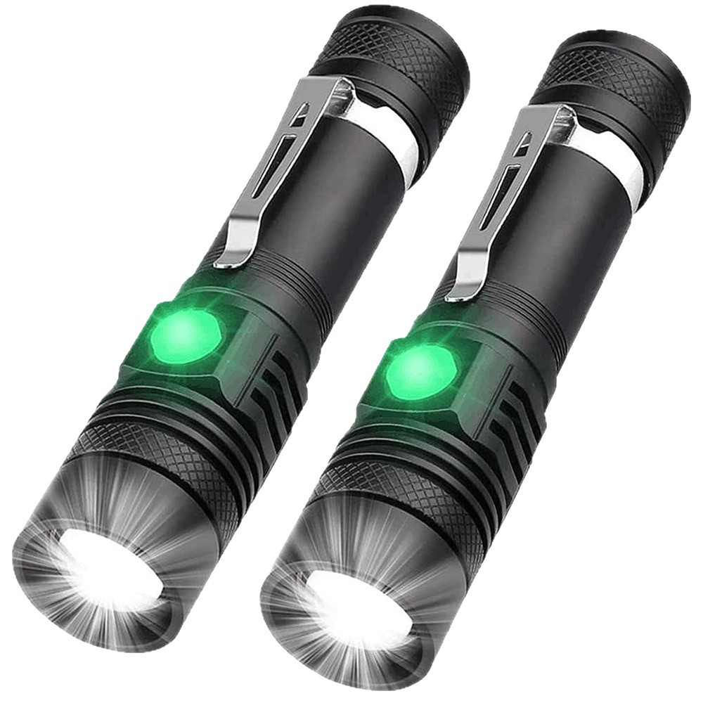 Cross-Border Strong Light Ultra-Bright Flashlight Outdoor Rechargeable Long-Range Small Mini Portable Led Work Light Home T6