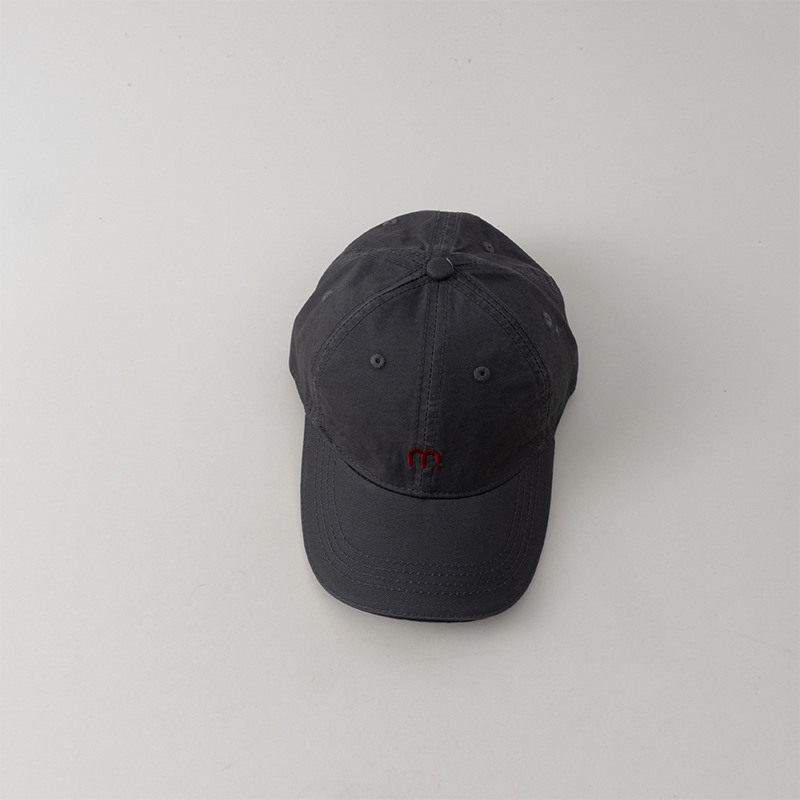 ins sombrero de pato para bebés coreanos primavera y otoño letra m bordado sombrero de béisbol para niños ocio versátil sombrero para niños