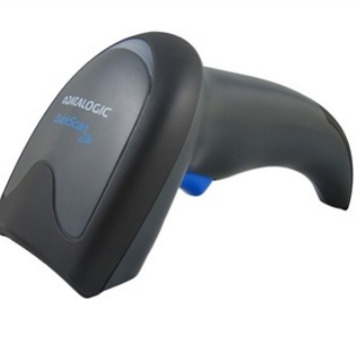 得利捷QW2100/QW2120一维影像式扫描枪 支付宝微信扫描器 带支架